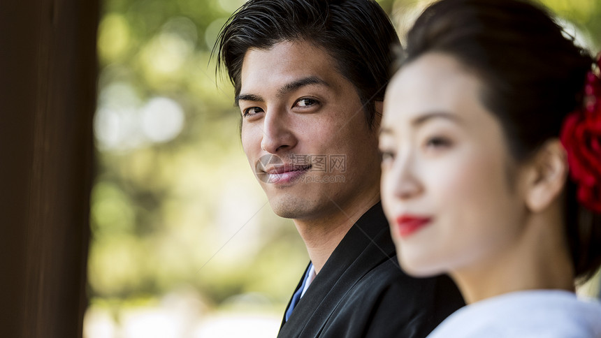 和风婚礼服饰图片