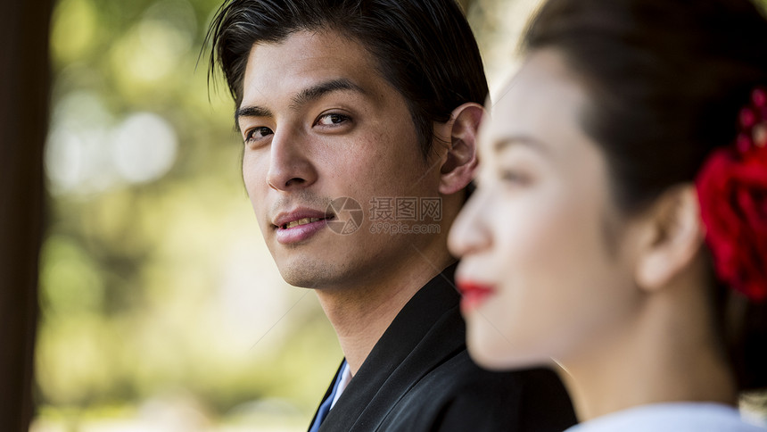 和风婚礼服饰图片