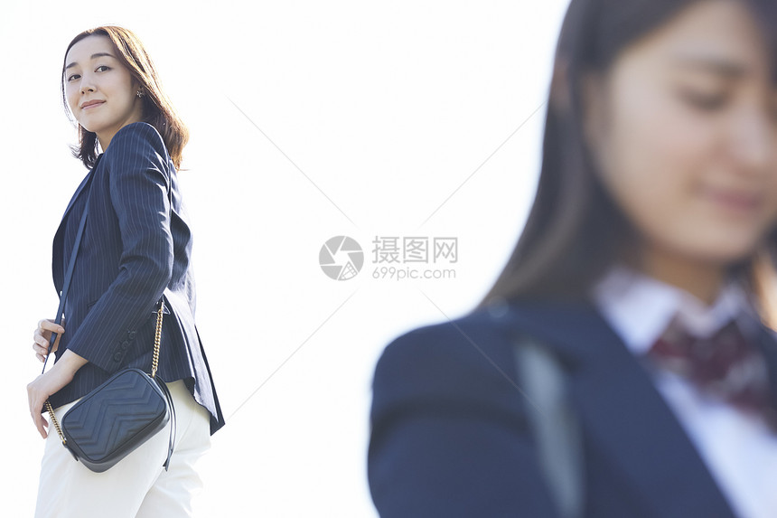 学生职业女清澈女和学校的女生图片