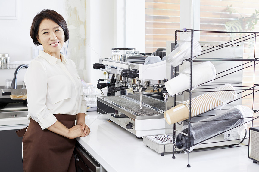 评价车床迷笛咖啡馆咖啡师韩语图片