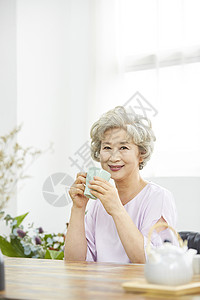 分钟茶壶强烈的感情生活女人老人韩国人图片
