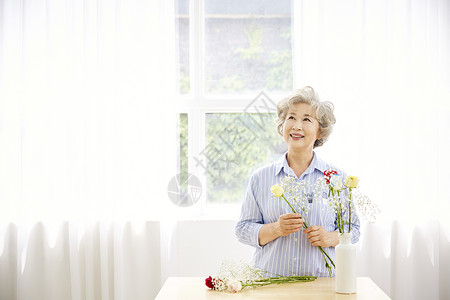 快乐建筑表示生活女人老人韩国人图片