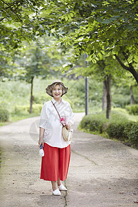 夏天判断分钟生活女人老人韩国人图片