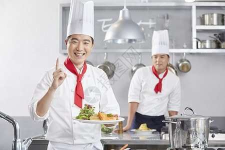 满足联合合作厨师伙计韩国人图片