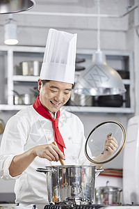 幸福抹刀上身厨师伙计韩国人图片