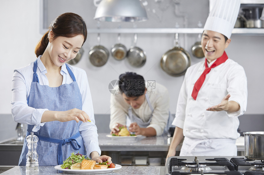 厨师家庭西餐烹饪教学图片