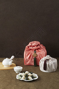 东方食品女士佩戴的小饰物有时被称为垃圾丘塞克松皮绉纱礼物图片