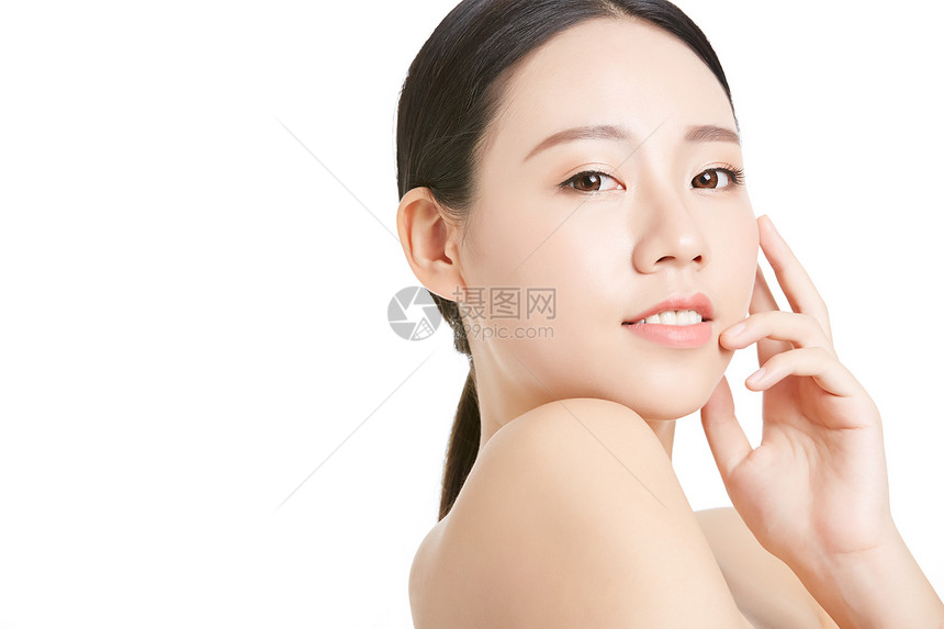 女性美白保养护肤图片