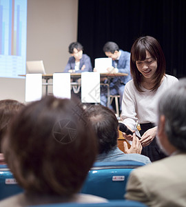 日本人屏幕亚洲会议商务研讨会图片