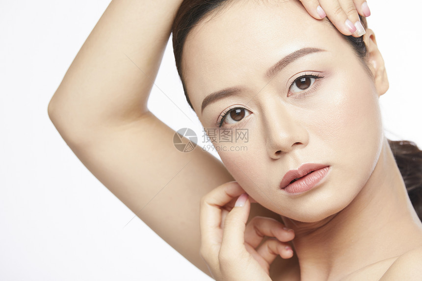 女性皮肤保养美容图片
