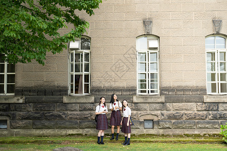 热情校服看见女学生札幌学校旅行札幌市博物馆图片
