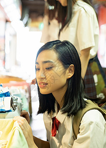 旅途人物集市女学生札幌学校之旅图片