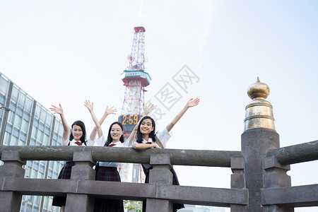 姐妹出游夏亲热女学生札幌学校之旅图片