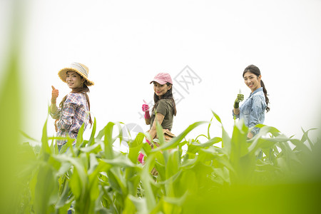 女生商界女可爱女农业肖像图片