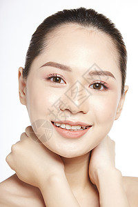 女性抗老化护肤美容图片