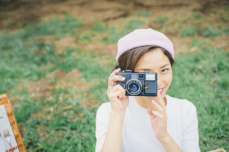 假日活力手工制作野餐女士图片