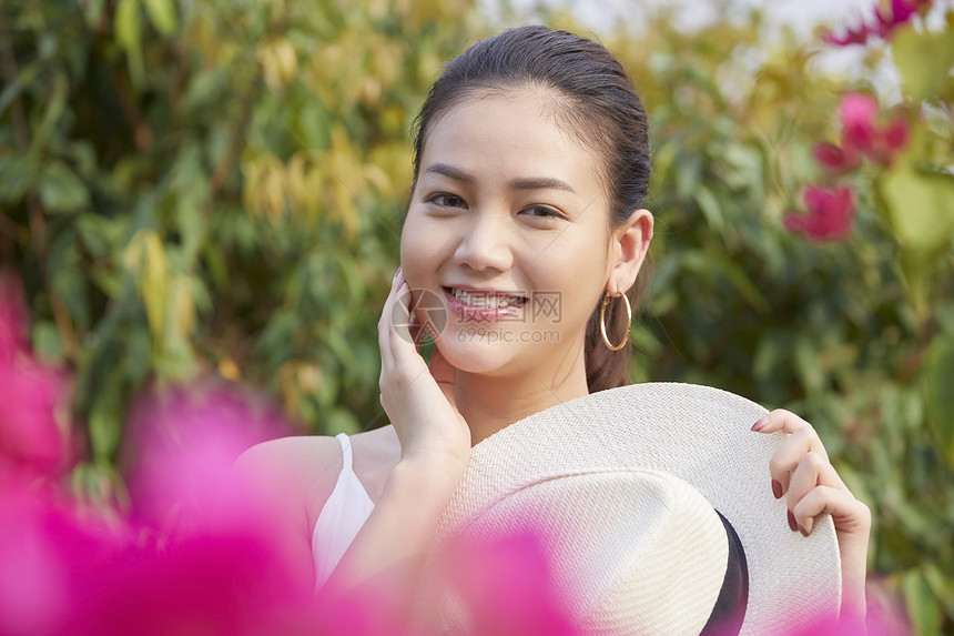 性感美女度假形象图片