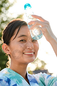 天夏祭柠檬汽水女夏季浴衣ramne图片