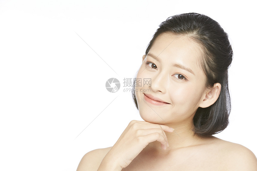 美女素颜护肤美容图片