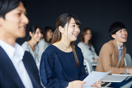 参加商业研讨会的女士职业女性高清图片素材