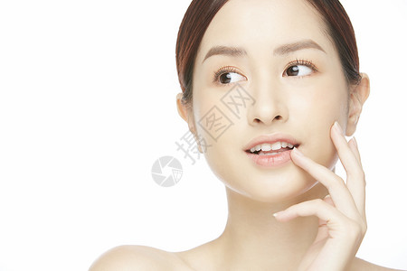 女性皮肤保养护肤美容图片