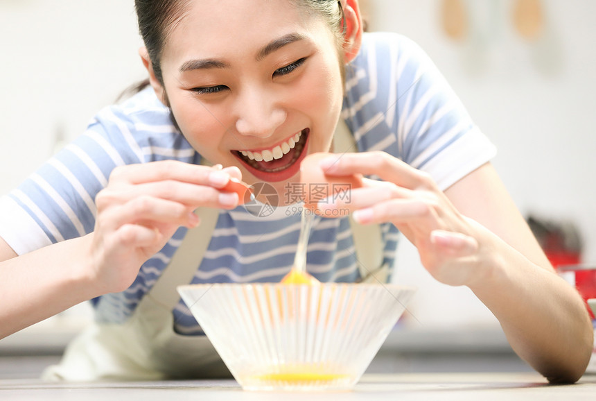 烹调青春幸福女生活美食图片