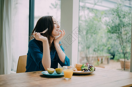 女性居家下午茶图片