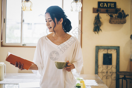 马克杯留白女生女生活方式茶时间图片