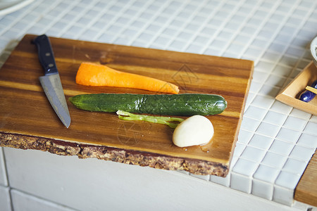 厨房里的蔬菜高清图片