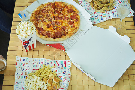 披萨垃圾食品图片