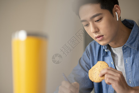 生涯吃食物生意学生人背景图片