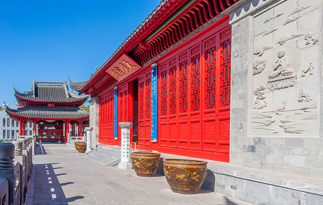 江南南京毗卢寺图片