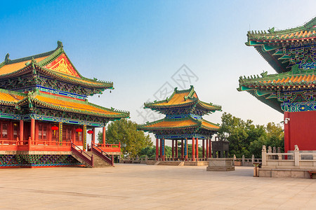 国家4A级旅游景区南京阅江楼景区高清图片