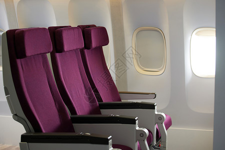 飞机经济舱座椅图片