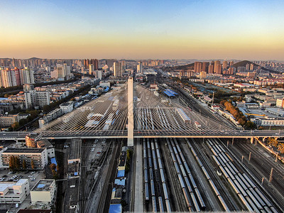 江苏徐州和平大桥地标建筑背景图片