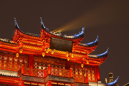 新年春节上海城隍庙图片
