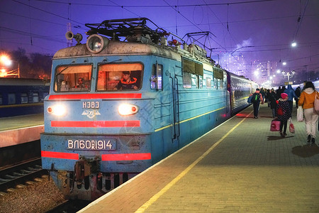 乌克兰火车运输图片