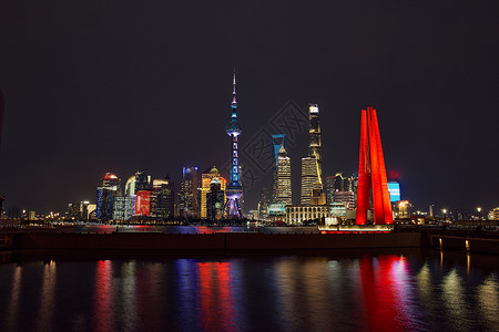 上海外滩美丽夜景图片
