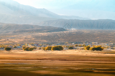 新疆帕米尔高原塔合曼湿地风光背景