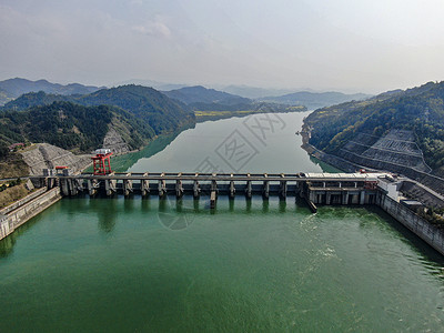 能源水利发电站国家电网背景图片
