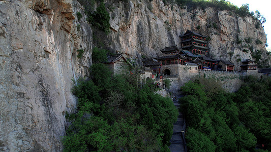 娲皇宫古建筑5A景区图片