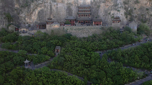 邯郸市涉县中皇山5A景区娲皇宫背景图片