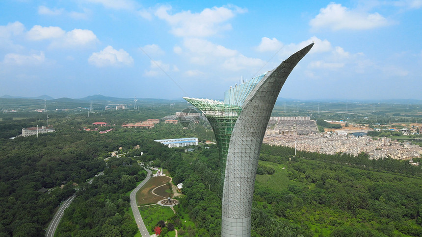 5A景区沈阳植物园百合塔图片