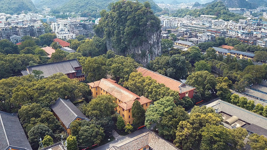 桂林独秀峰王城景区5A景点背景