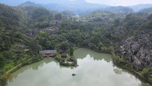 5a景区万盛石林龙鳞石海风景区背景图片