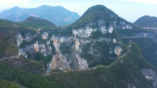 云阳龙缸风景重庆市云阳龙缸景区龙缸天坑5A景点背景