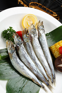 中餐多春鱼营养鱼籽高清图片