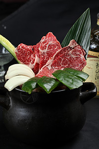 日式烧烤菲力牛排图片