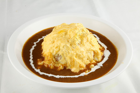 咖喱蛋包饭韩国装饰素材高清图片