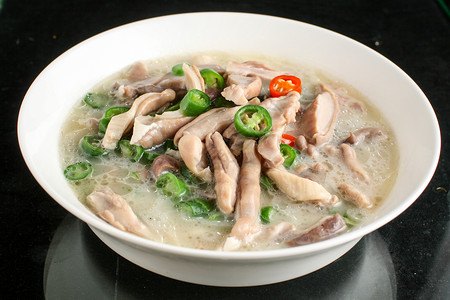 猪肚汤营养辣味菜高清图片